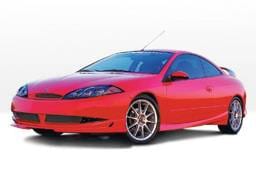 Mercury Cougar VIS Racing W-Type Left Side Skirt - 890297L