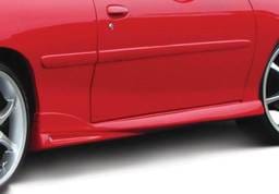 Chevrolet Cavalier 2DR VIS Racing W-Type Left Side Skirt - 890437L