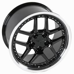 Z06 Style Wheel Black - GM 17 Inch 4 Wheel Package