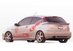 Ford Focus ZX3 Wings West W-Type Side Skirts - Left & Right - 890383L&R
