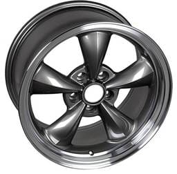 Bullet Style Wheel Argent - Mustang 18 Inch 4 Wheel Package