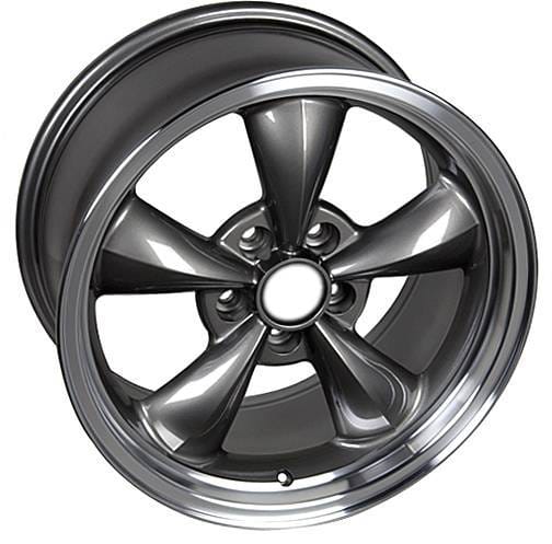 Bullet Style Wheel Argent - Mustang 18 Inch 4 Wheel Package