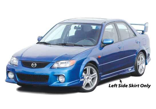 Mazda Protege VIS Racing MPS Left Side Skirt - 890662L