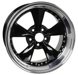 Bullet Black Style Wheel - Mustang 17 Inch 4 Wheel Package