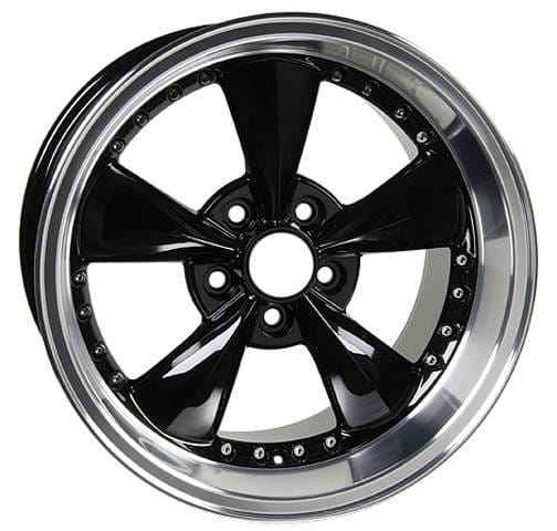 Bullet Black Style Wheel - Mustang 17 Inch 4 Wheel Package