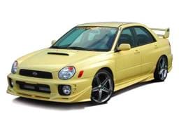Subaru WRX Wings West W-Type Side Skirts - Left & Right - 890699L&R