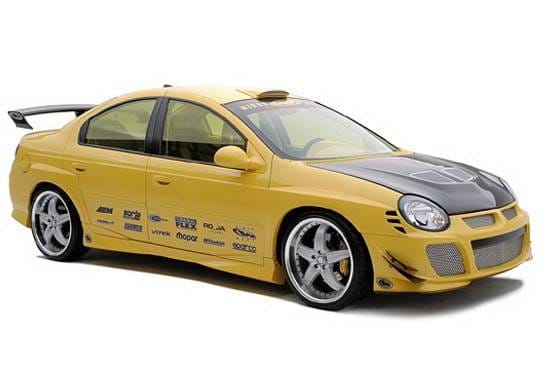 Dodge Neon Wings West Racing Series Side Skirts - Left & Right - 890797L&R
