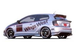 Honda Civic HB Wings West G-55 Series Side Skirts - Left & Right - 890750L&R
