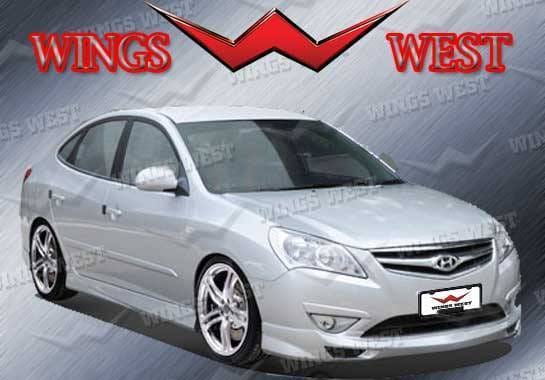 Hyundai Elantra VIS Racing Fuzion Left Side Skirts - 890993L