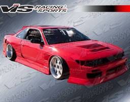 Nissan S13 VIS Racing B Speed Side Skirts - 89NSS132DBSP-004