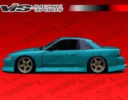 Nissan S13 VIS Racing B Speed Widebody Side Skirts - 89NSS132DBSPWB-004