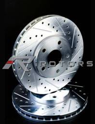 Front Drilled Rotors Sport - Pair