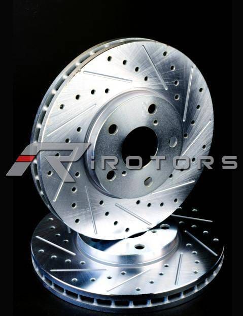 Front Drilled Rotors Sport - Pair