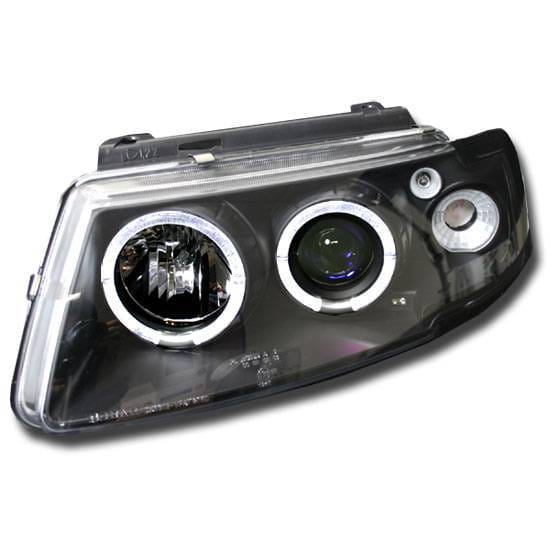 PASSAT TWIN HALO PROJECTOR HEADLIGHTS PAIR