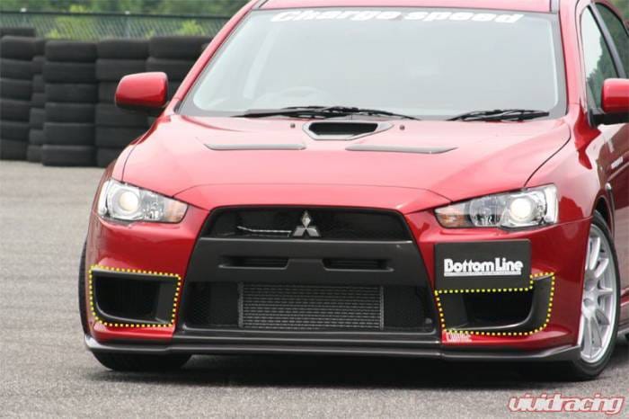 Mitsubishi Lancer Chargespeed Side Duct Cowl - Pair