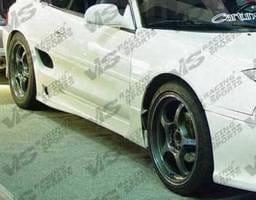 Toyota MR2 VIS Racing Techno R Side Skirts - 90TYMR22DTNR-004