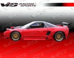 Acura NSX VIS Racing FX Widebody Side Skirts - 91ACNSX2DFXWB-004