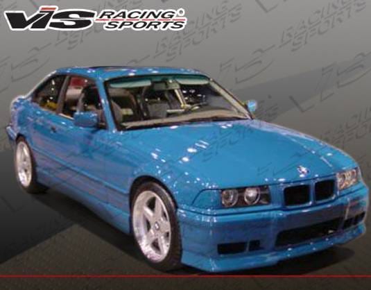 BMW 3 Series 2DR VIS Racing R-Tech Side Skirts - 92BME362DRTH-004