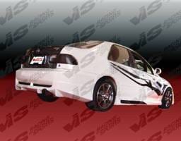 Honda Civic 2DR & 4DR VIS Racing Techno R Side Skirts - 92HDCVC2DTNR-004