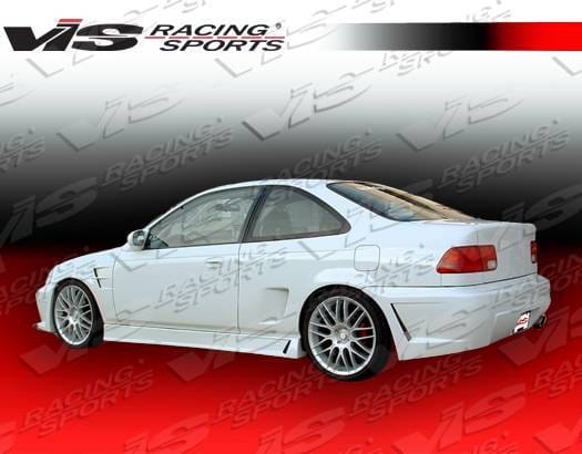 Honda Civic 2DR & 4DR VIS Racing TSC-3 Side Skirts - 92HDCVC2DTSC3-004
