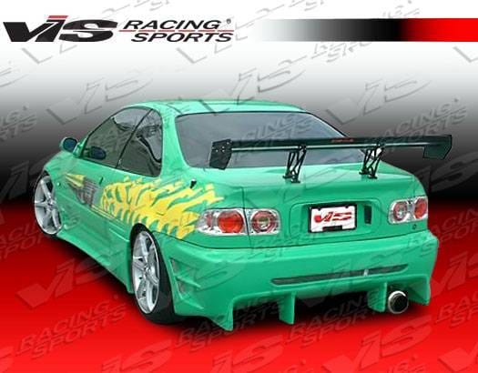 Honda Civic 2DR & 4DR VIS Racing Wave Side Skirts - 92HDCVC2DWAV-004