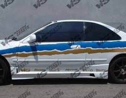 Honda Civic 2DR VIS Racing XGT Side Skirts - 92HDCVC2DXGT-004