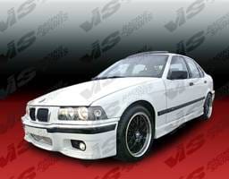 BMW 3 Series VIS Racing E46 M3 Style Side Skirts - 92BME362DE46-004