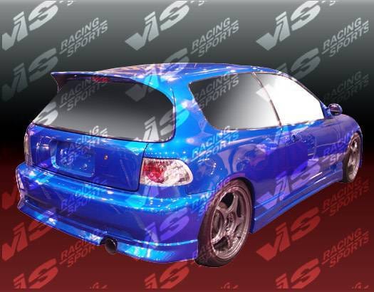 Honda Civic HB VIS Racing Tracer Side Skirts - 92HDCVCHBTRA-004