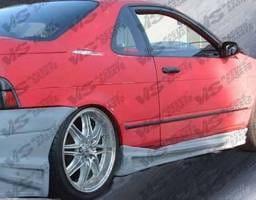Toyota Paseo VIS Racing Ballistix Side Skirts - 92TYPAS2DBX-004