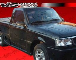 Ford Ranger VIS Racing Striker Side Skirts - 93FDRAN2DSTR-004
