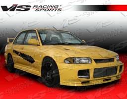 Mitsubishi Mirage 4DR VIS Racing Evolution-3 Side Skirts - 93MTMIR4DEVO3-004