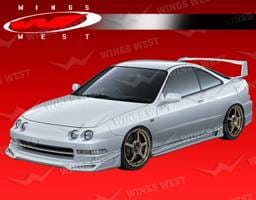 Acura Integra 2DR VIS Racing JPC Side Skirts - 94ACINT2DJPC-004P