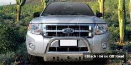 Ford Escape Black Horse Bull Bar Guard with Skid Plate