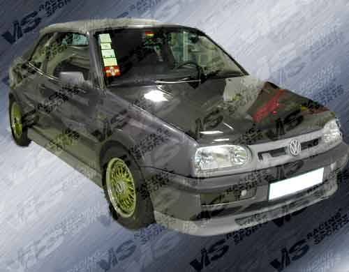 Volkswagen Golf VIS Racing Rabiat Side Skirts - 93VWGOF2DRAB-004