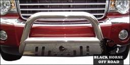 Chrysler Aspen Black Horse Bull Bar Guard with Skid Plate