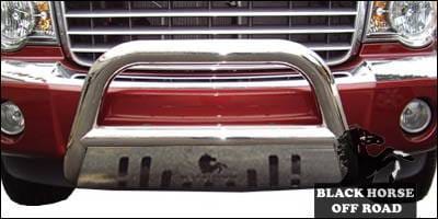 Chrysler Aspen Black Horse Bull Bar Guard with Skid Plate