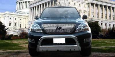Lexus GX Black Horse Bull Bar Guard with Skid Plate