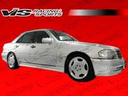 Mercedes-Benz C Class VIS Racing Euro Tech Side Skirts - 94MEW2024DET-004