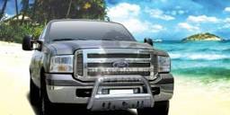 Ford F250 Black Horse Bull Bar Guard with Skid Plate