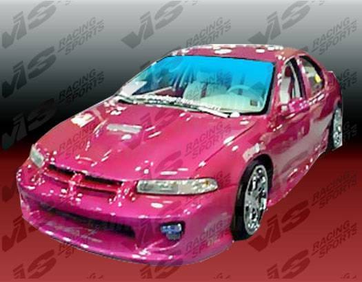 Dodge Stratus 4DR VIS Racing Kombat Side Skirts - 95DGSTR4DKOM-004