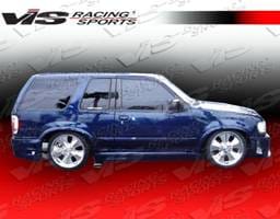 Ford Explorer VIS Racing Outcast Side Skirts - 95FDEPR4DOC-004