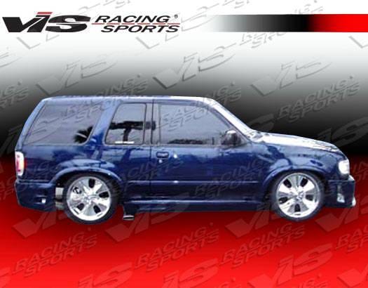 Ford Explorer VIS Racing Outcast Side Skirts - 95FDEPR4DOC-004