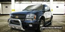Chevrolet Trail Blazer Black Horse Bull Bar Guard with Skid Plate