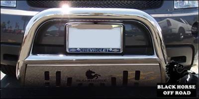 Saturn Vue Black Horse Bull Bar Guard with Skid Plate