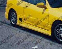 Chevrolet Cavalier 2DR VIS Racing Battle Z Side Skirts - 95CHCAV2DBZ-004