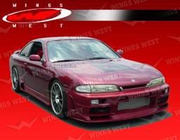 Nissan 240SX VIS Racing JPC Type N Side Skirts - 95NS2402DJPCN-004