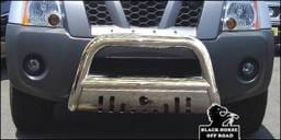 Nissan Xterra Black Horse Bull Bar Guard with Skid Plate