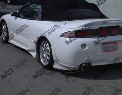 Mitsubishi Eclipse VIS Racing Invader Side Skirts - 95MTECL2DINV-004