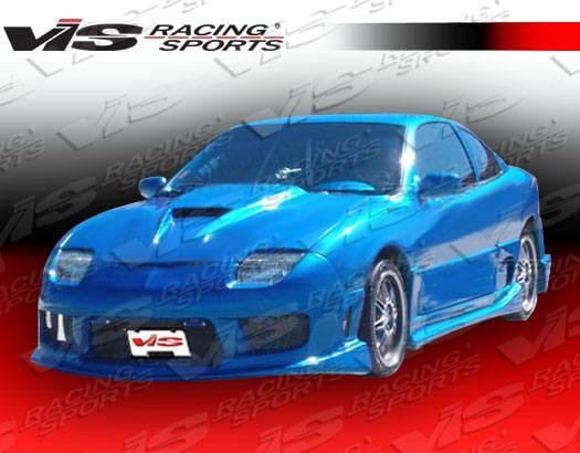Pontiac Sunfire VIS Racing Striker Side Skirts - 95PTSUN2DSTR-004