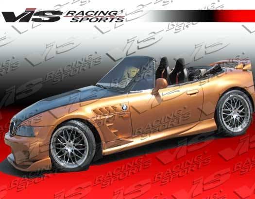 BMW Z3 VIS Racing Invader Side Skirts - 96BMZ32DINV-004